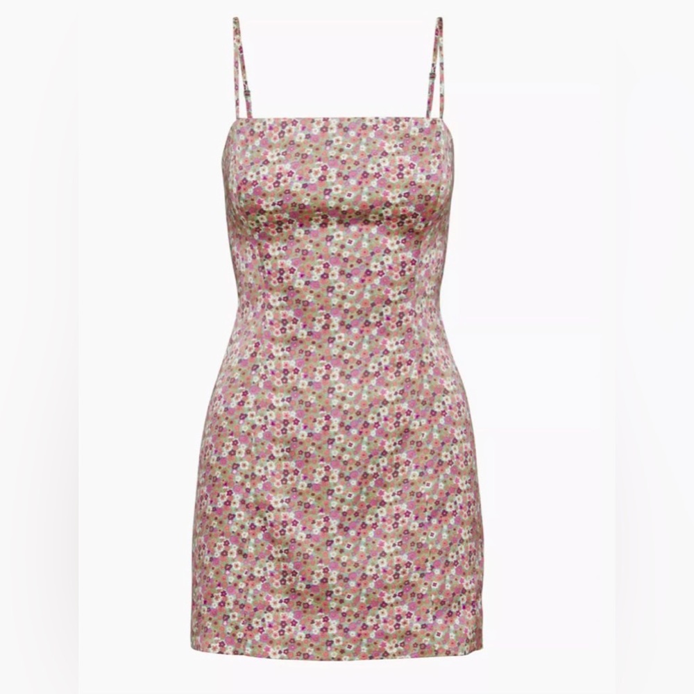 Aritzia Sunday Best Mini Shimmer Dress